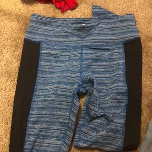 Blue Workout Leggings